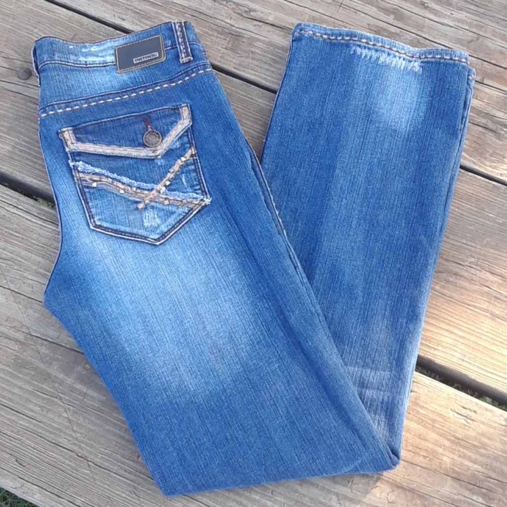 Petrol Casey Jeans Size 30/32 Length
